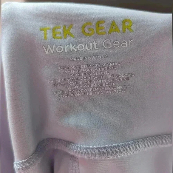 Tek Gear Ultrastretch Women's High Waisted Side Pocket Full Length Leggings  EUC - Picture 4 of 10